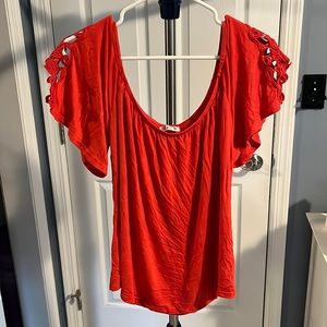 Off the shoulder top